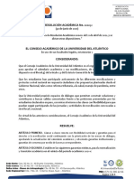 032 Moficación de Calendario y Garantías Académicas