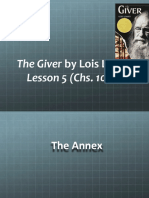 Giver Lesson 4