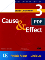 Reading Vocabulary Development 3-Cause Effect