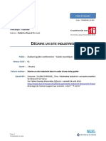 TOURISME 005 Fiche Etudiant