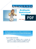 Avaliação Nutricional Infantil