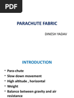 Parachute Fabric Dine SH