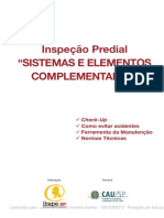 Inspeção Predial - Sistemas e elementos complementares