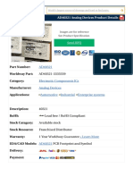 AD40321 Analog Devices Product Details: Part Number: Worldway Part: Category: Manufacturer: Applications