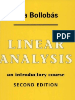 Bollobas Linear Analysis
