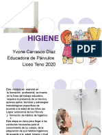 4to Párvulos Higiene.pptx Clase 18 de Agosto