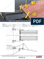 Landfall Ramps Hydraulic Operated Specification Sheet