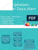 BAHAN TUGAS.1 ADPU 4337 Pengelolaan - Sumber - Daya - Alam - Power - Point