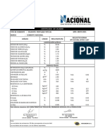 Certificado de Cemento Portland Tipo HS - Mayo 2021