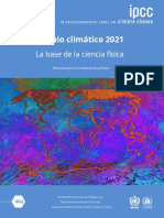 Resumen IPCC Cambio Climático 2021