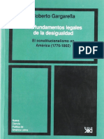 Los Fundamentos Legales de La Desigualdad. El Constitucionalismo en América (1776-1860) by Roberto Gargarella (Z-lib.org)