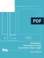 Cervantes/ Cervantes Touch/ Cervantes Touch Light: User's Manual