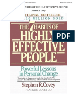 Covey Stephen - The Seven Habits of Highly Effective People