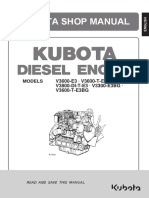 Kubota v3800 Shop Manual