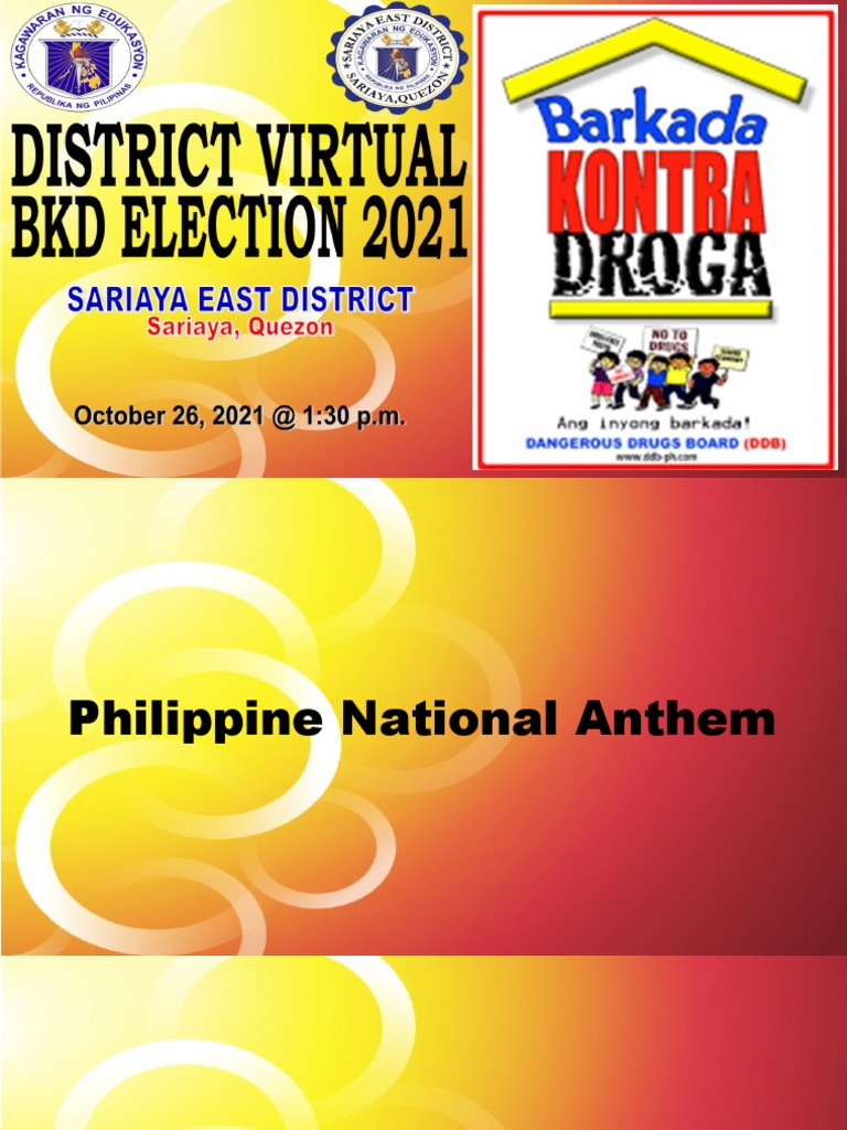 BKD District Chapter Election Guidelines | PDF | Social Science
