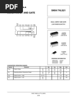 Datasheet 74LS21