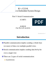 嵌入式系統 Introduction to Embedded System Design: Part 5: Serial Communication (UART)