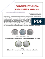 MonedasConmemorativasColombia1892-2015