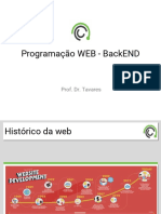 Aula 2 - Programação Web - Back-End