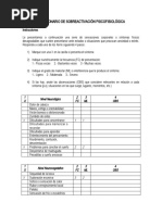 Cuestionario SNOT-22 en Español | PDF | Enfermedades y trastornos