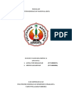 Makalah Sistem Kesehatan Nasional (Kel 11)