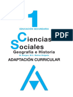 Ciencias Sociales 1.º ESO Anaya Adaptacion Curricular