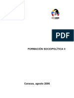 Formación Sociopolítica en Venezuela