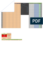 Sondagem SPT: Gráfico NSPT X Profundidade