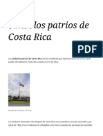 Símbolos Patrios de Costa Rica - Wikipedia, La Enciclopedia Libre