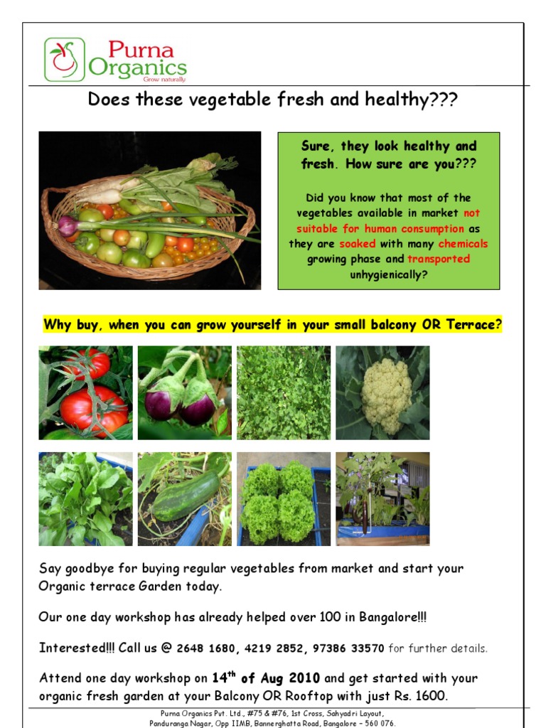 Does These Vegetable Fresh and Healthy??? | PDF