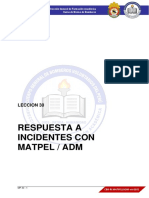 MP - Lección 30 - Respuesta A Incidentes Con Matpel - Adm - MF - 2021.