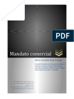 Mandato Comercial (Trabajo)