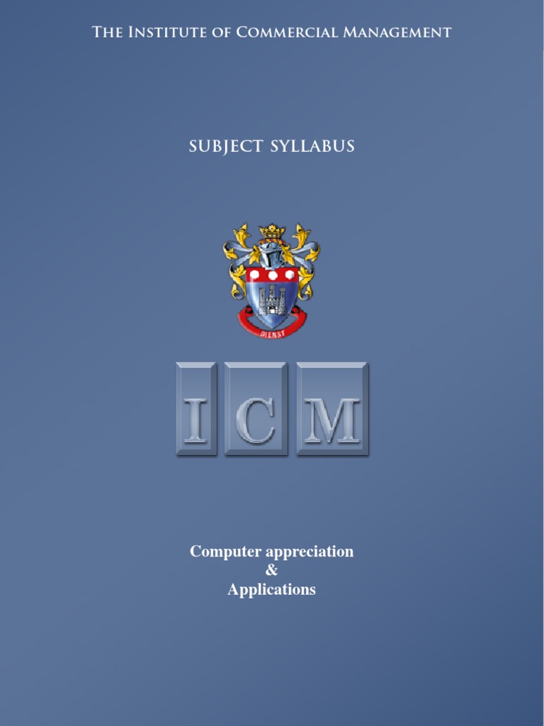 Computer Appreciation & Applications | PDF | Programmer | Databases