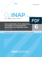 Acerca Del Estado y de La Administración de Lo Público