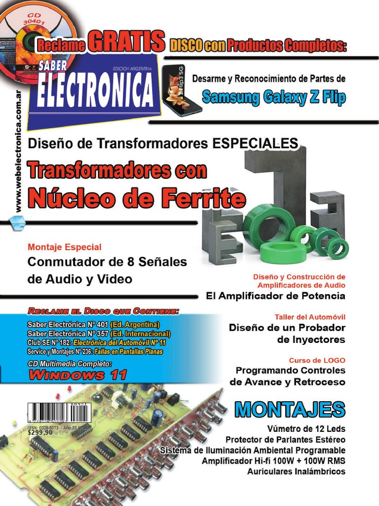 SE401 | PDF | Transformador | Electrónica, image size:768x1024