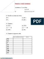 Guia Online Potencias y Raíces 8vos