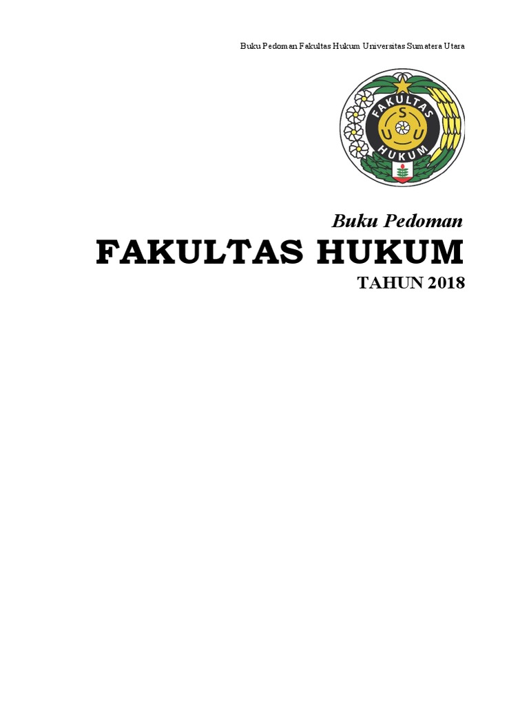 Buku Pedoman FH - Layout | PDF