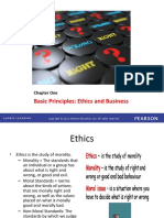 Basic Principles: Ethics and Business: Chapter One