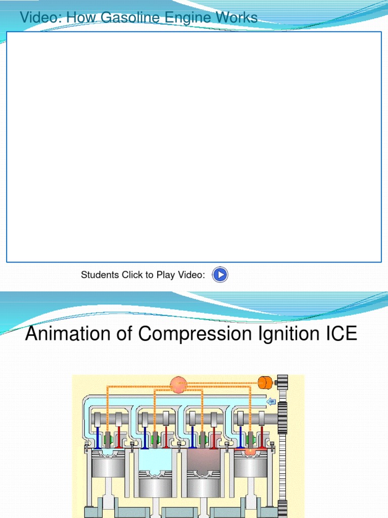 How Diesel Engines Operate Explained | PDF | Internal Combustion Engine ...