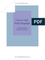 How to Read Body Language - Philip Readhead