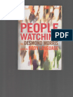 Peoplewatching - The Desmond Morris Guide To Body Language - Desmond Morris