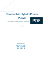 WindEurope Renewable Hybrid Power Plants Benefits and Market Opportunities