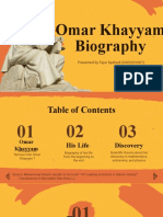 Omar Khayyam Biography: Presented by Fajar Syahadi (0403201001)