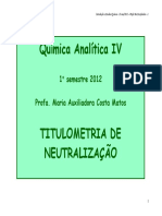 Aula 5 Quimica Analitica IV Curso Farmácia 2012.11