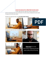 How To Position An External Camera For A Red Hat Remote Exam