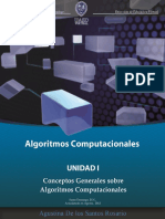 Unidad 1 Materiales Conceptos Generales Sobre Algoritmos Computacionales ML 2