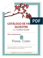 Catálogo Fauna Silvestre-F.Colón