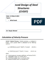 Advanced Design of Steel Structures (CV597) : Date: 15 March 2021 Topics