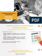 Registro de PPP - Modalidad Practicas Anticipadas