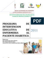 Programa Educativo Para Personas Con Diabetes Mellitus Tipo 2